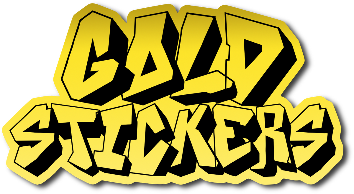 Gold Stickers Fast Turnaround Sticker Pros