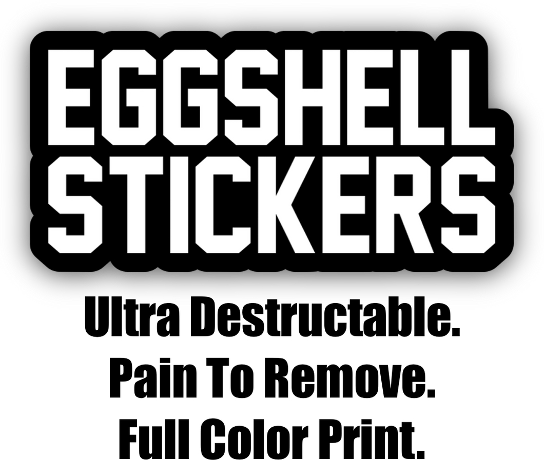 Eggshell Stickers