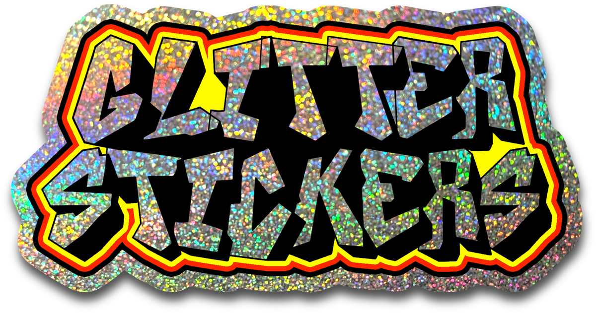 Glitary Sticker Glitter Stickers | Fast Turnaround | STICKERPROUSA.COM – Sticker Pros