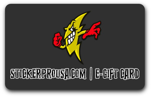 STICKERPROUSA.COM GIFT CARD